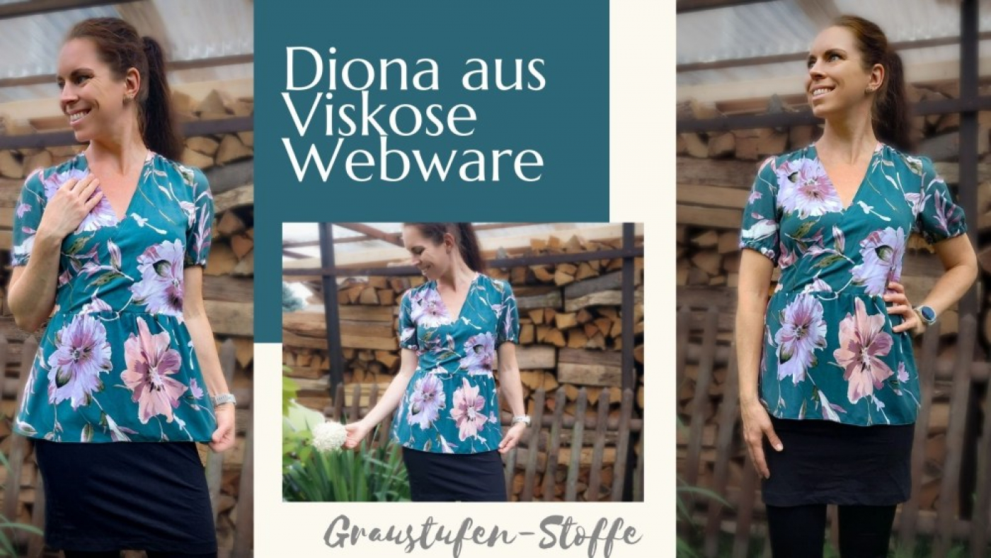 Schnittmuster Bluse  „Diona"  als Ebook